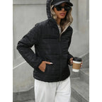 Hooded Down Puffer Jacket for Women