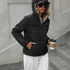 Hooded Down Puffer Jacket for Women