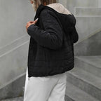 Hooded Down Puffer Jacket for Women