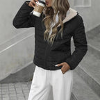 Hooded Down Puffer Jacket for Women