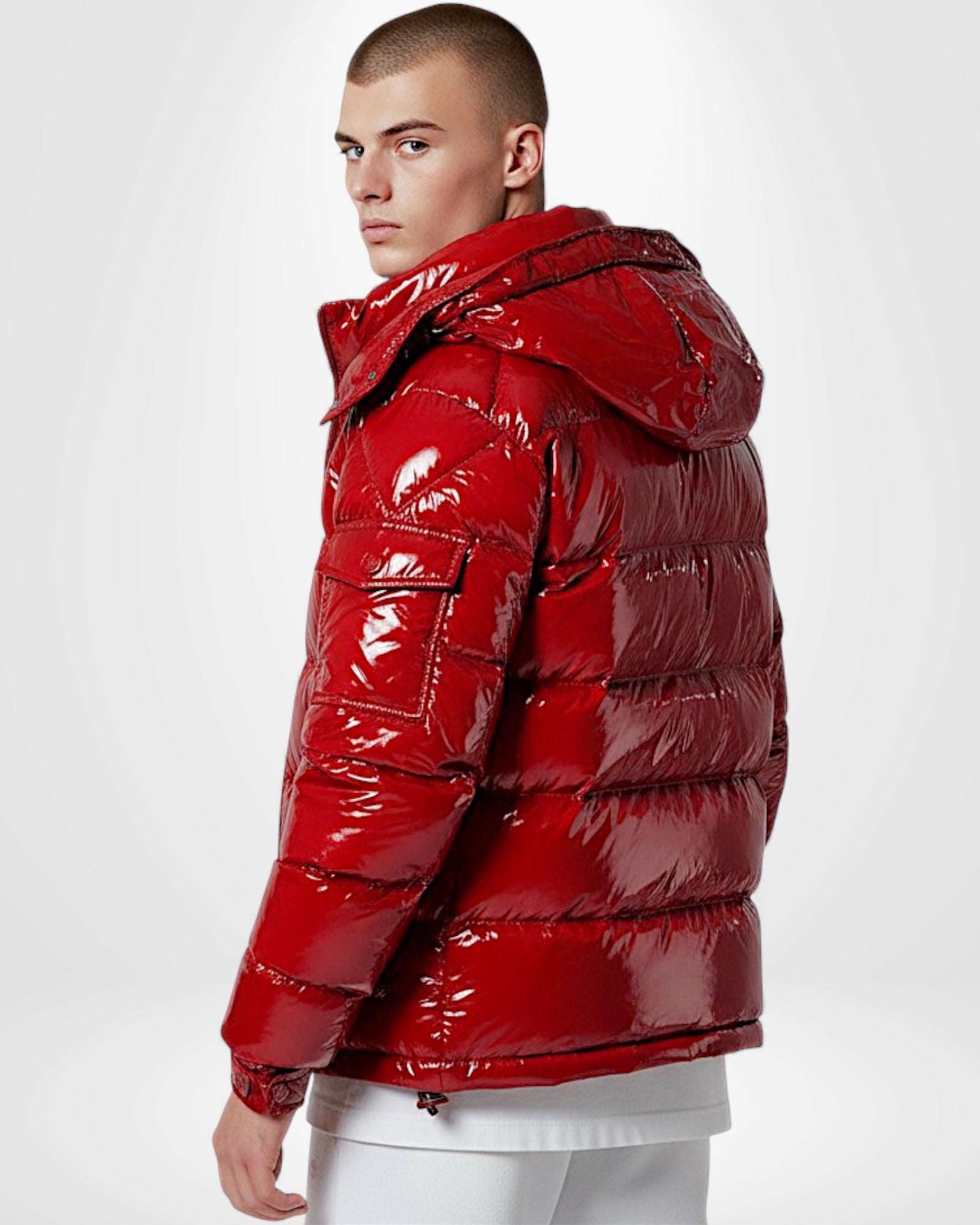 Hooded Insulated Men's Puffer Jacket