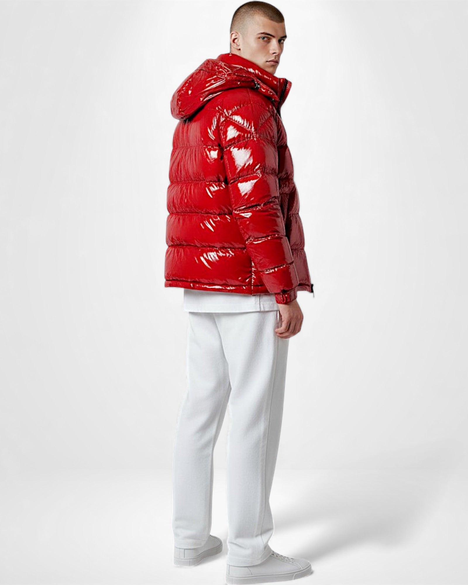 Hooded Insulated Men's Puffer Jacket