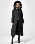 Hooded Long Puffer Coat for Women