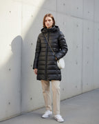 Hooded Quilted Puffer Jacket for Women