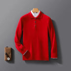 Wellington Cashmere-Blend Polo Knit – Product image 09