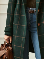Evelyn Checked Tailored Coat – Product image 04