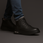 Northwick Fleece-Lined Leather Sneakers – Product image 07