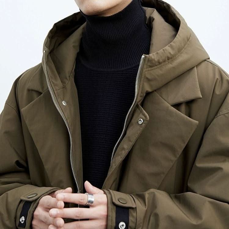 Grosvenor Hooded Coat - Hood Detail