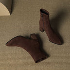 Virelle Suede Block-Heel Boots – Product image 06