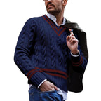 Knit Sweater for Men with Classic Fit