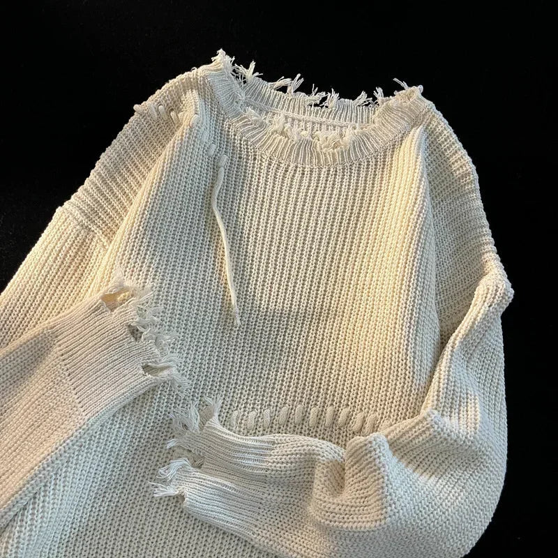 Knitted Pullover Sweater for Men