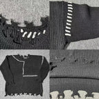 Knitted Pullover Sweater for Men