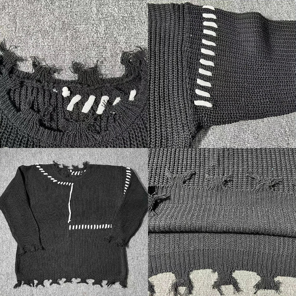 Knitted Pullover Sweater for Men