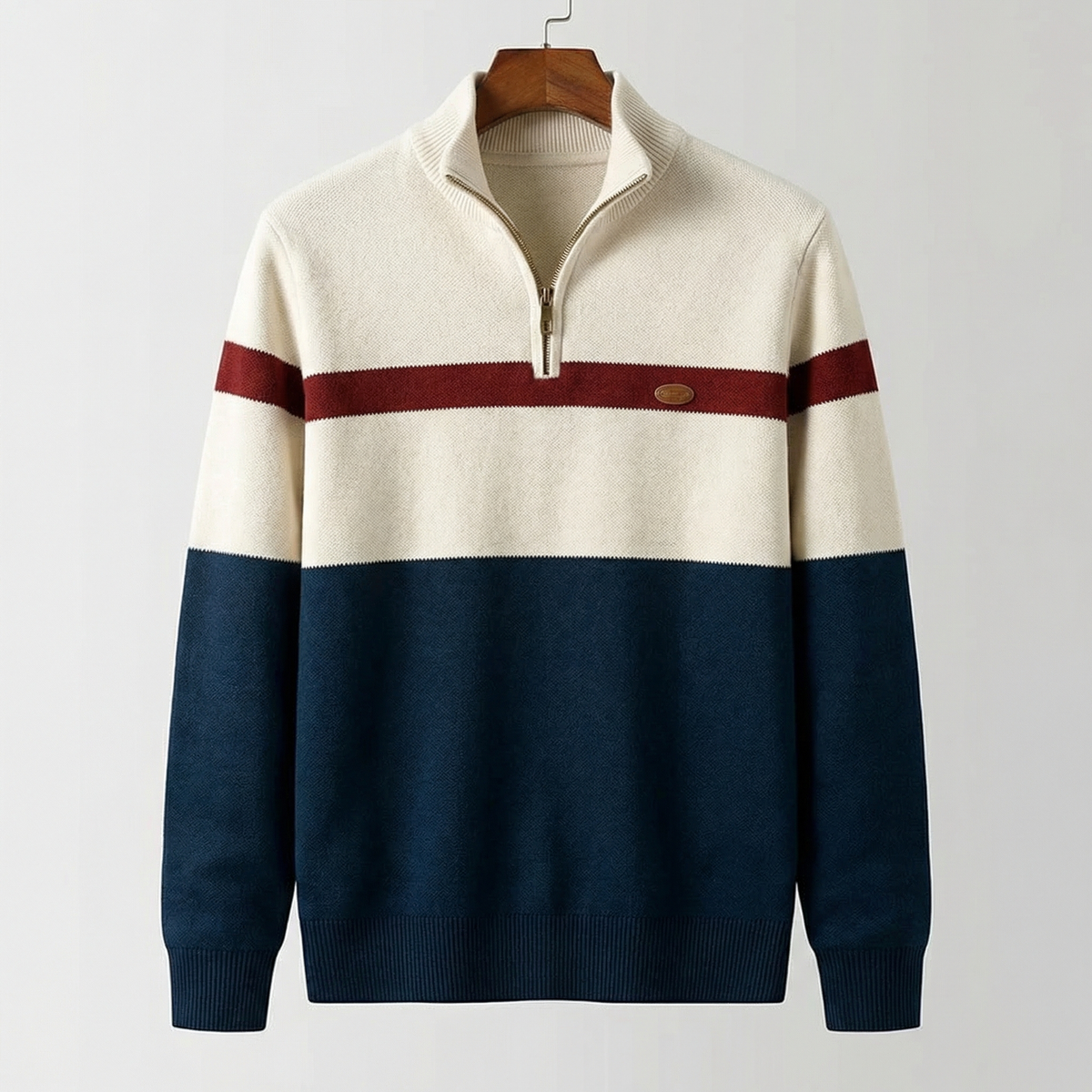 Kingsley Heritage Quarter-Zip Knit – Product image 01