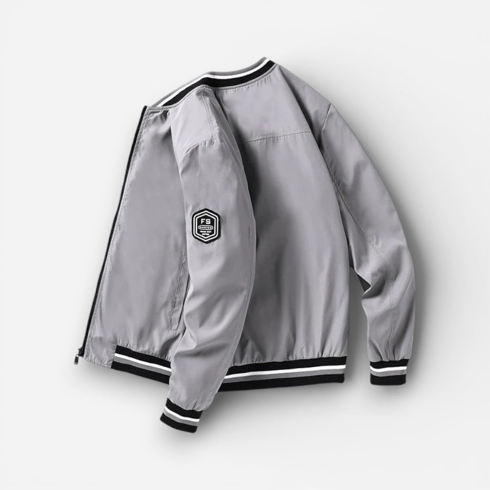 Lightweight Bomber-Style Blouson Jacket for Men
