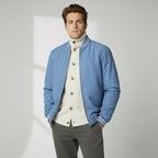 Lightweight Bomber-Style Blouson Jacket for Men