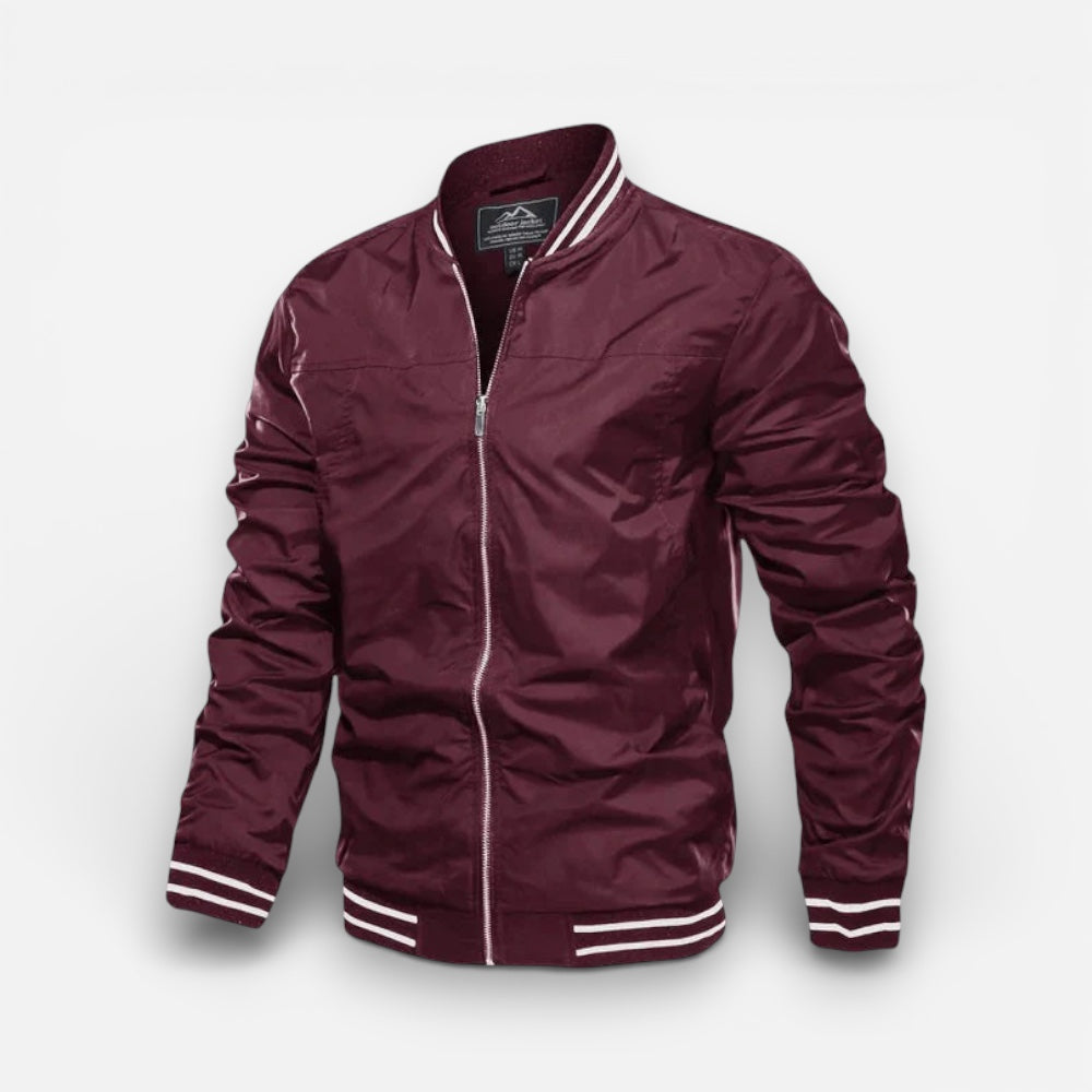 Lightweight Bomber-Style Blouson Jacket for Men
