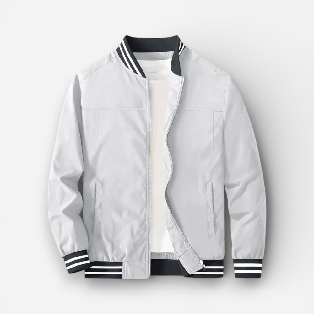 Lightweight Bomber-Style Blouson Jacket for Men