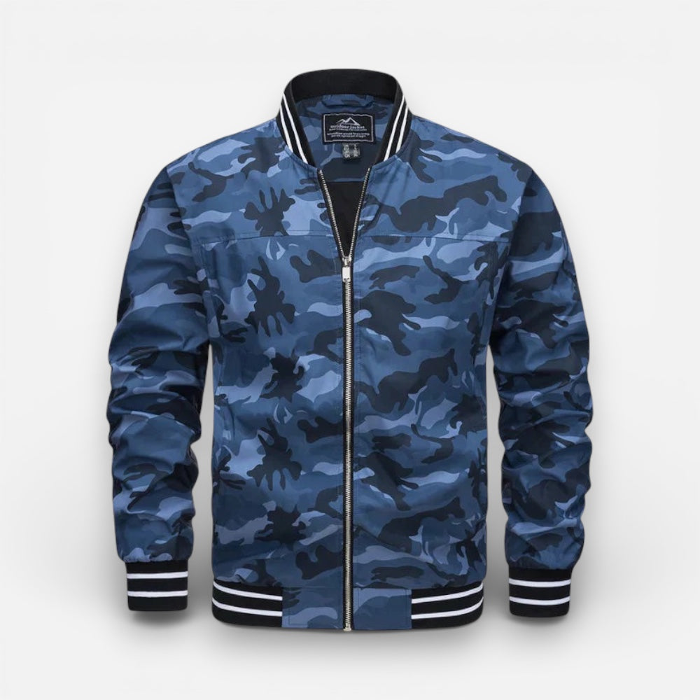 Lightweight Bomber-Style Blouson Jacket for Men