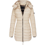 Lightweight Hooded Down Jacket for Women