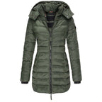 Lightweight Hooded Down Jacket for Women