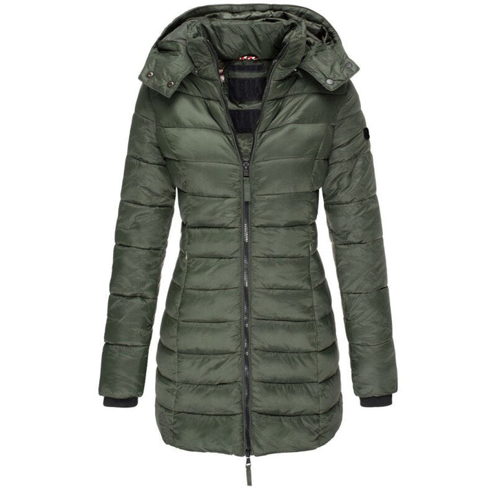 Lightweight Hooded Down Jacket for Women