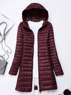 Lightweight Hooded Down Jacket for Women