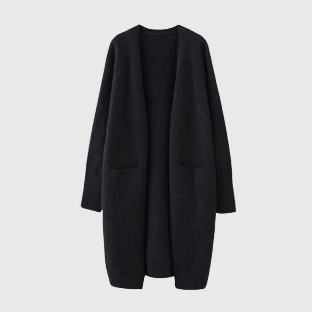 Long Open Design Cardigan for Women, Casual Oversized 0