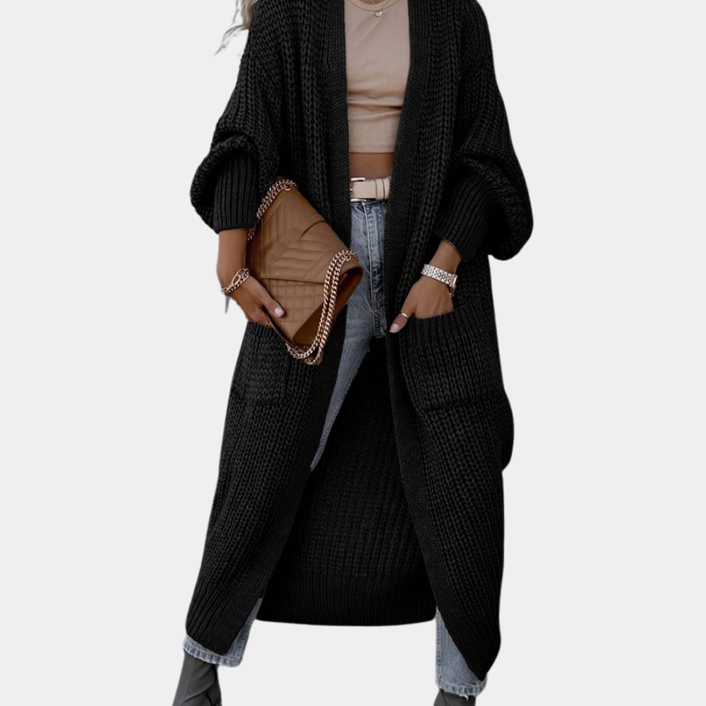 Long Sleeve Knitted Cardigan for Women