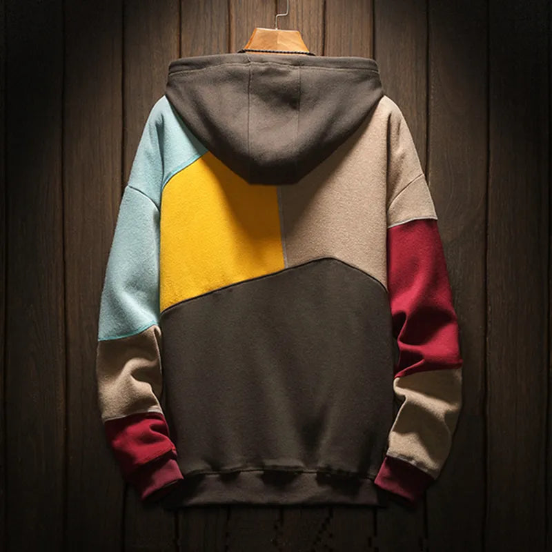 Loose-Fit Cotton Hoodie with Bold Design 1