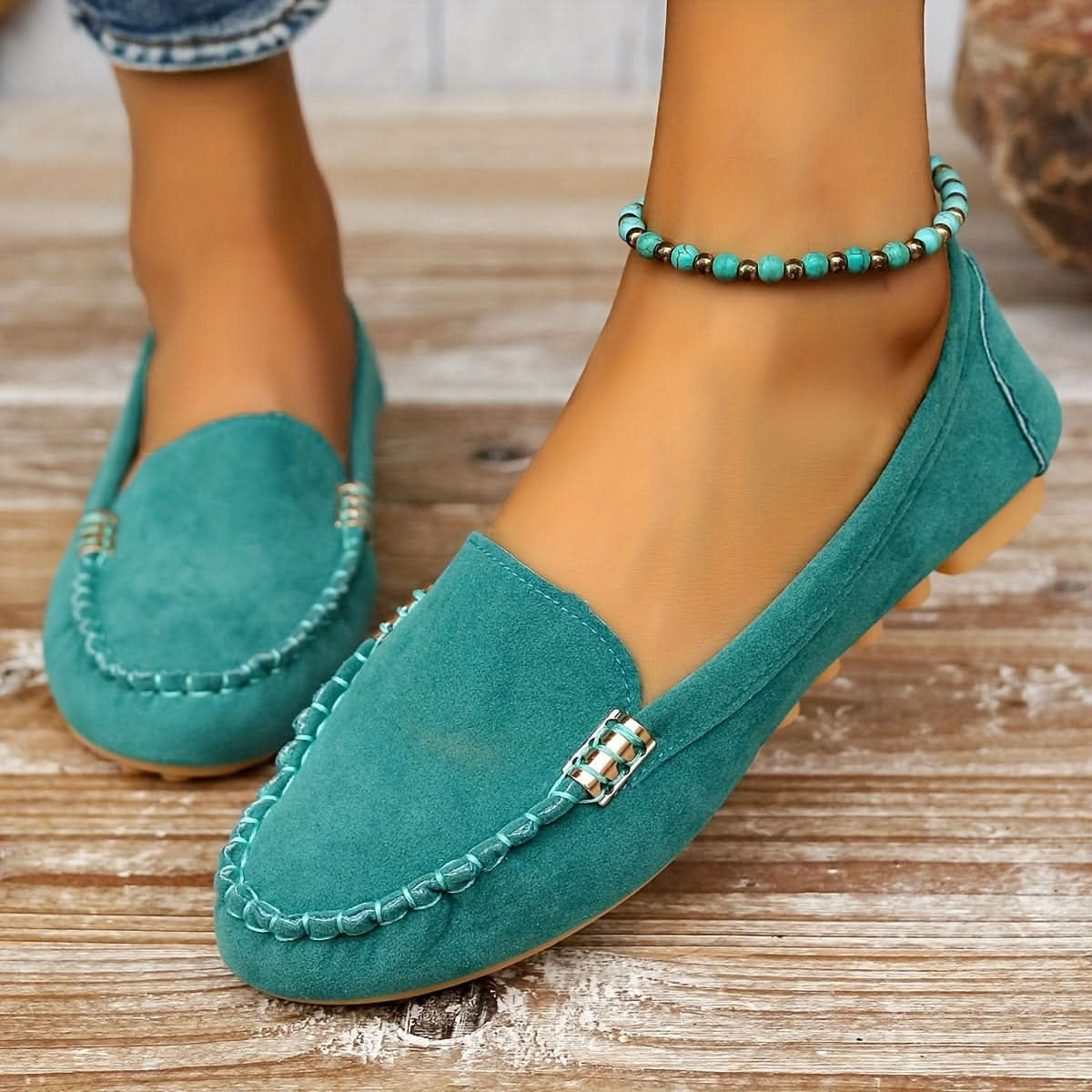 Maisie Soft Suede Flats – Product image 12