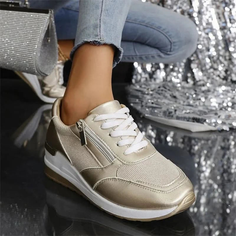 Rivelle Zip-Accent Sneakers – Product image 06