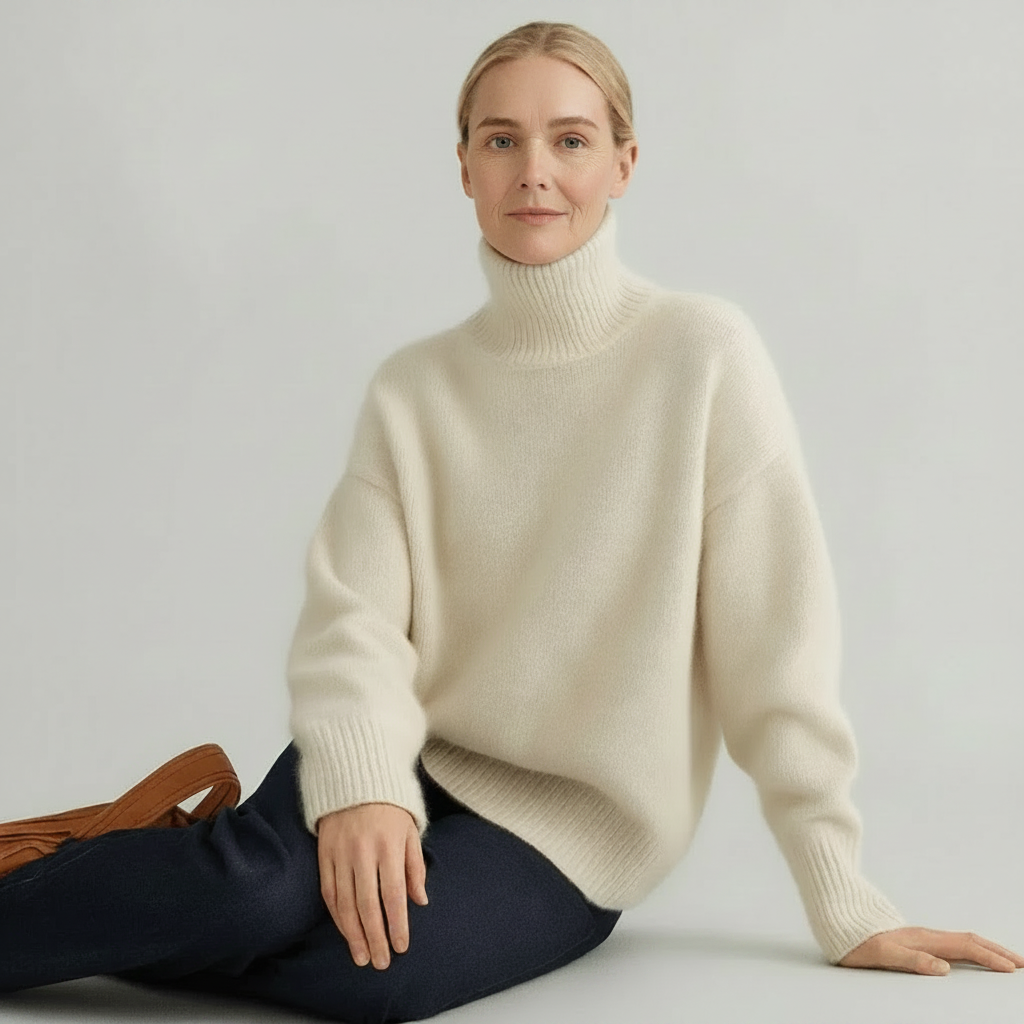 Selene Cashmere-Blend Turtleneck – Product image 01