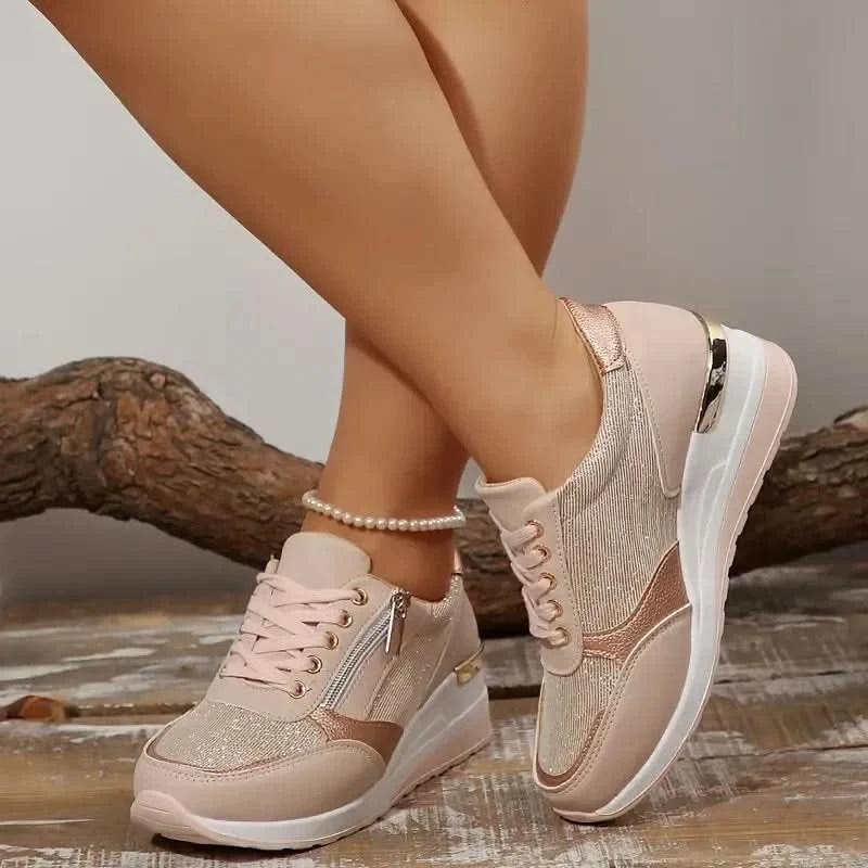 Rivelle Zip-Accent Sneakers – Product image 03