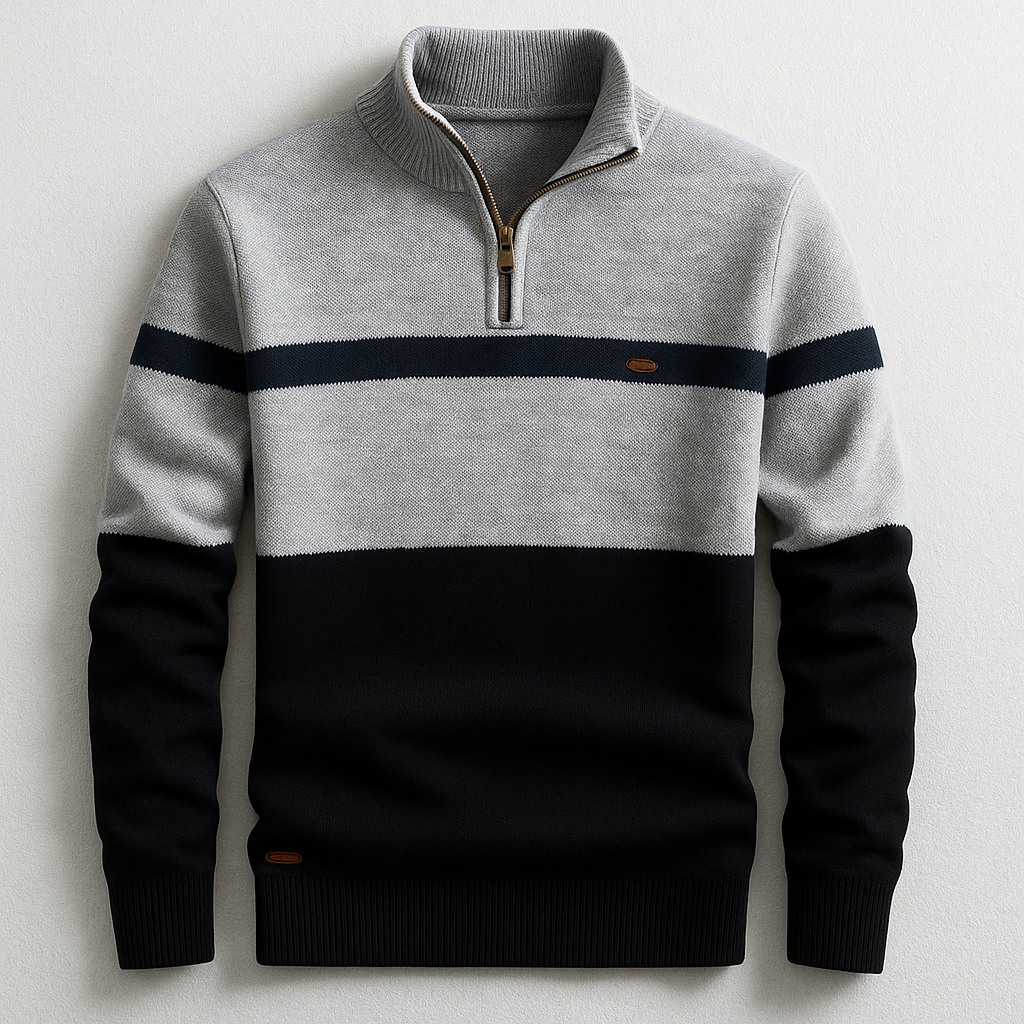 Kingsley Heritage Quarter-Zip Knit – Product image 06