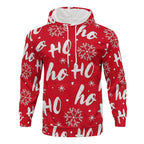 Men's Christmas Hoodie with Graphic Design