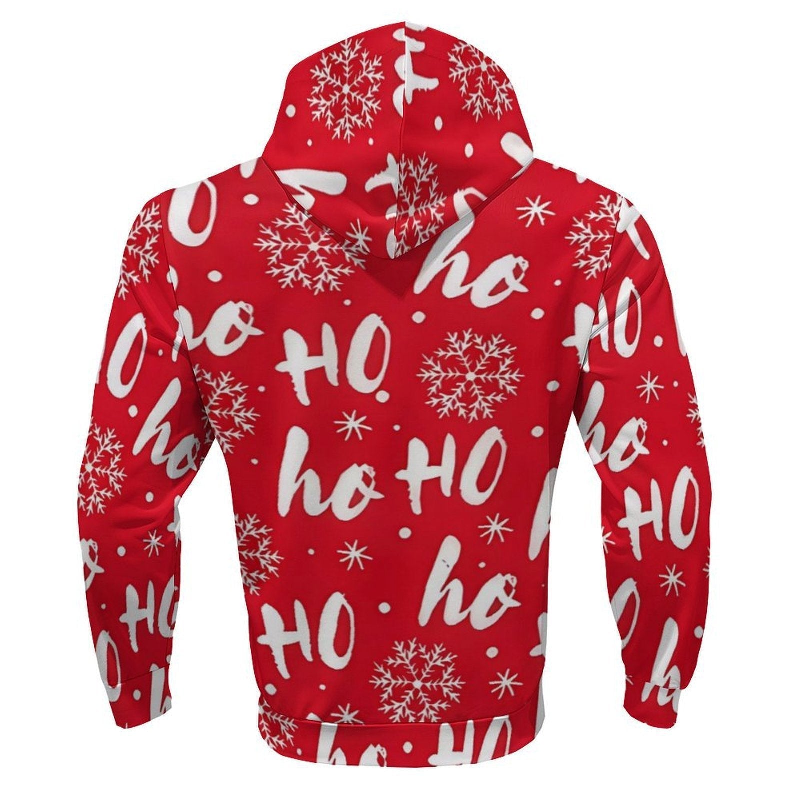 Men's Christmas Hoodie with Graphic Design
