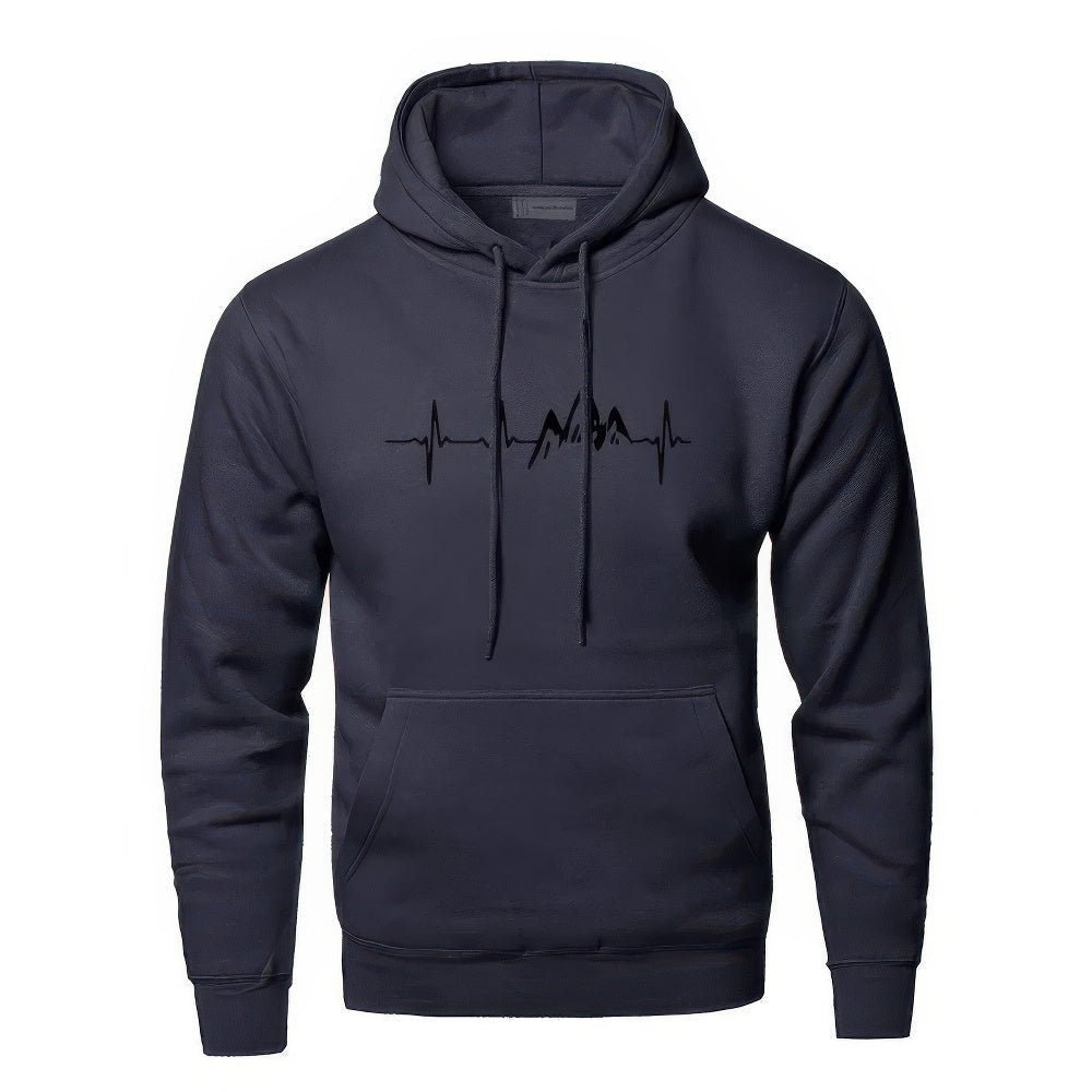Men's Classic Hooded Sweatshirt for Everyday Wear