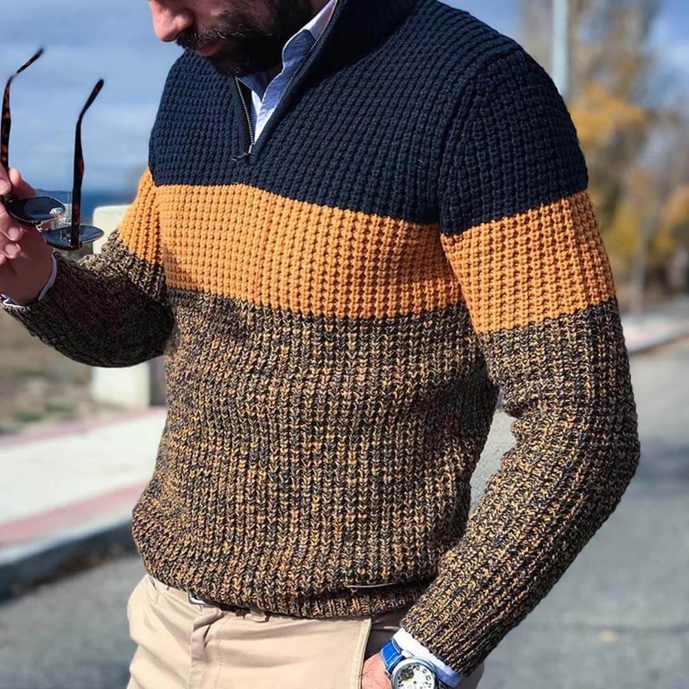 Men's Comfortable Knitted Sweater