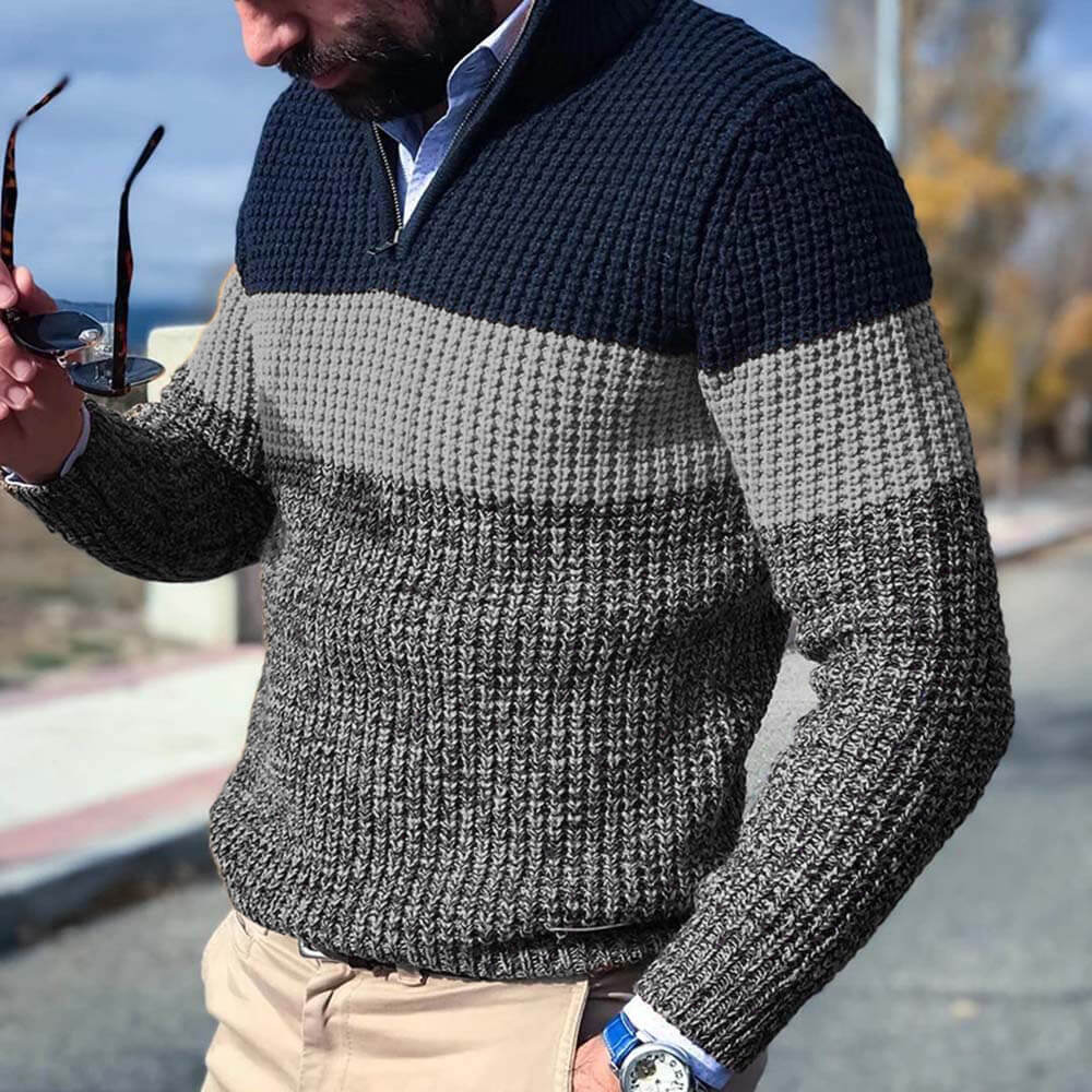 Men's Comfortable Knitted Sweater
