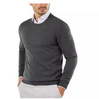 Men's Cotton Crew Neck Sweater