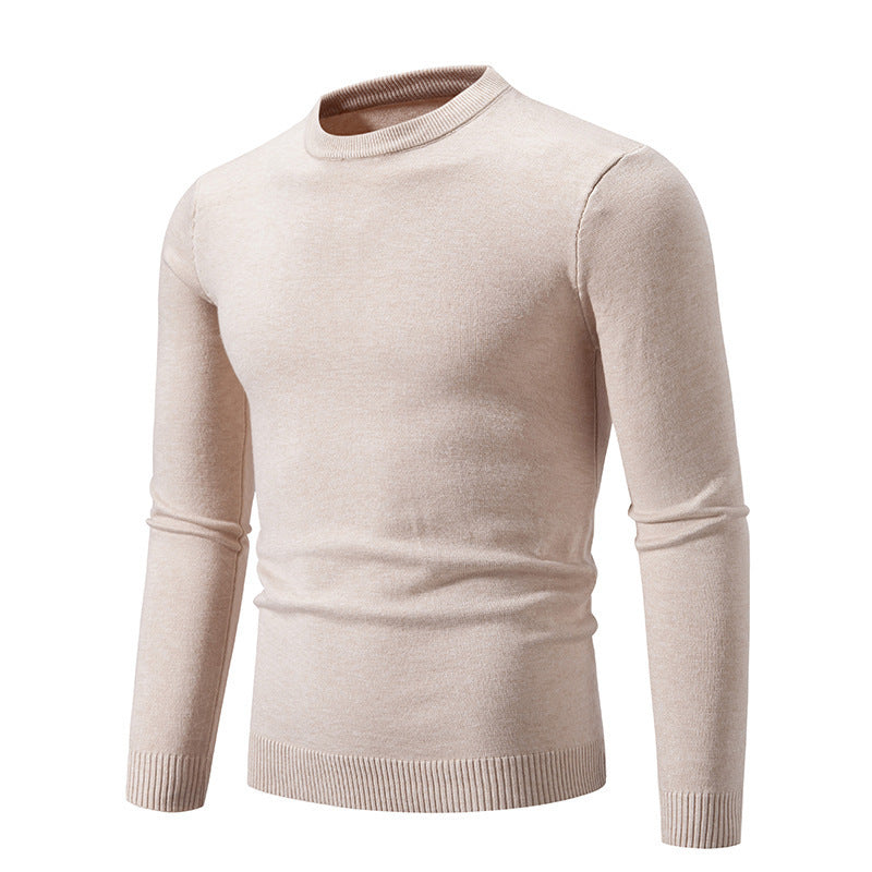 Men's Cotton Crew Neck Sweater