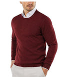 Men's Cotton Crew Neck Sweater