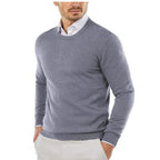 Men's Cotton Crew Neck Sweater