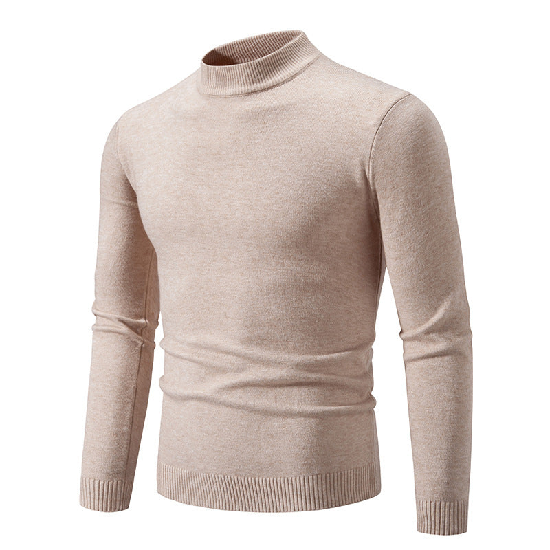 Men's Elegant Stand-Up Collar Pullover