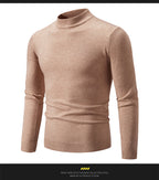 Men's Elegant Stand-Up Collar Pullover
