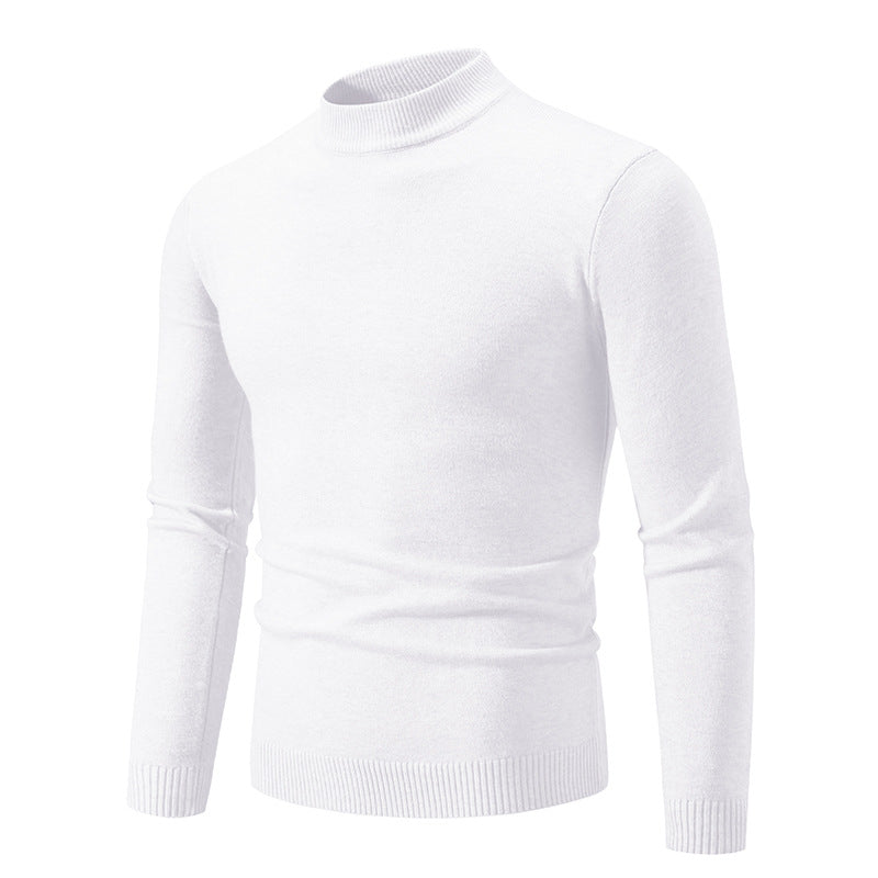 Men's Elegant Stand-Up Collar Pullover