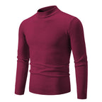 Men's Elegant Stand-Up Collar Pullover