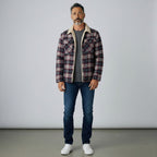 Men's Fleece Lined Lumberjack Jacket for Winter