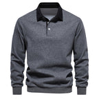 Men's Polo Sweater in Classic Design